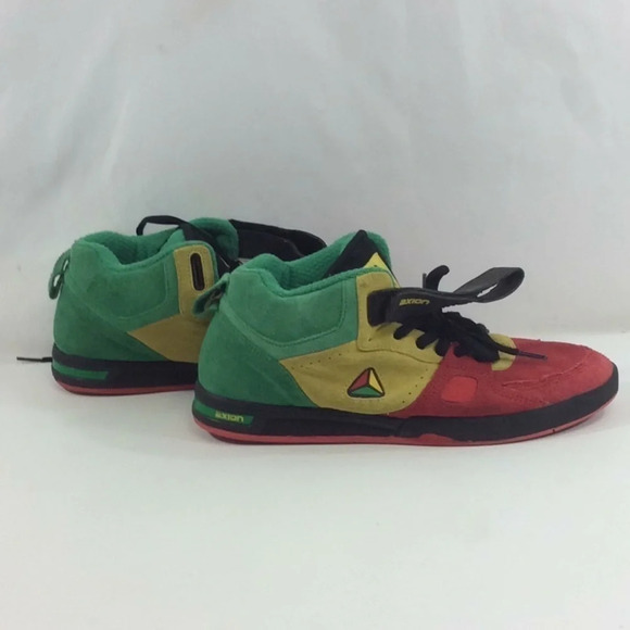 Mens Size 9  Axion Holdup Sneakers Skate Shoes with Suede Leather Upper - Picture 4 of 8